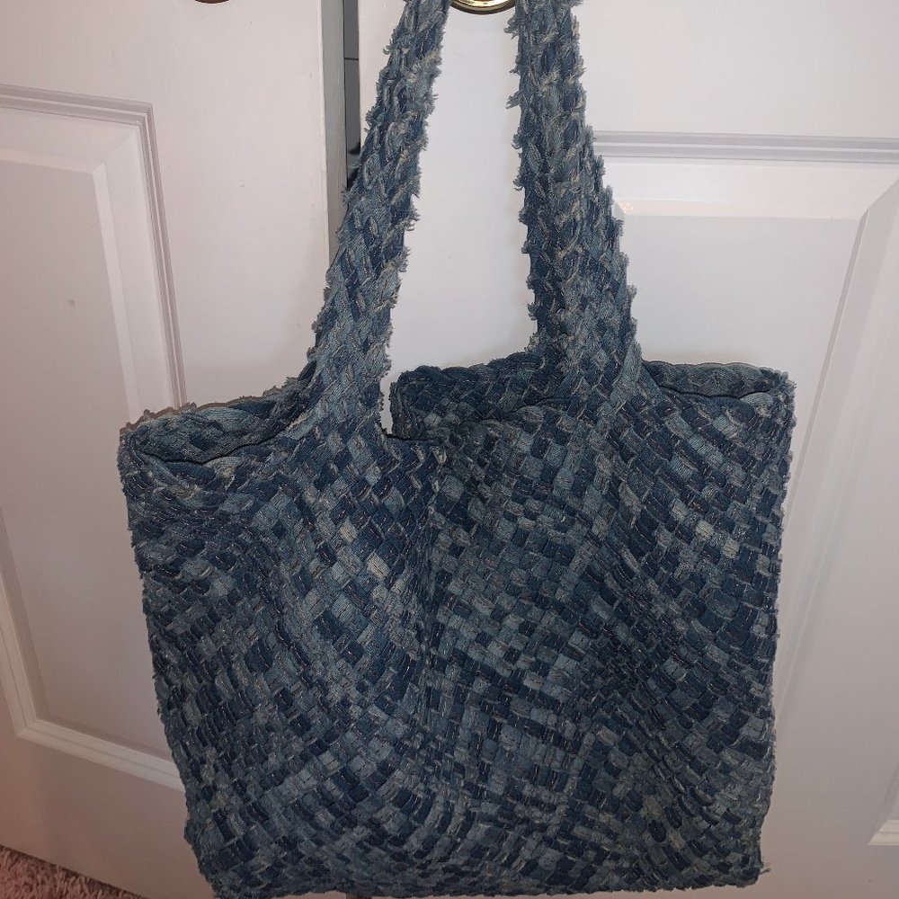 Denim Tote Bag